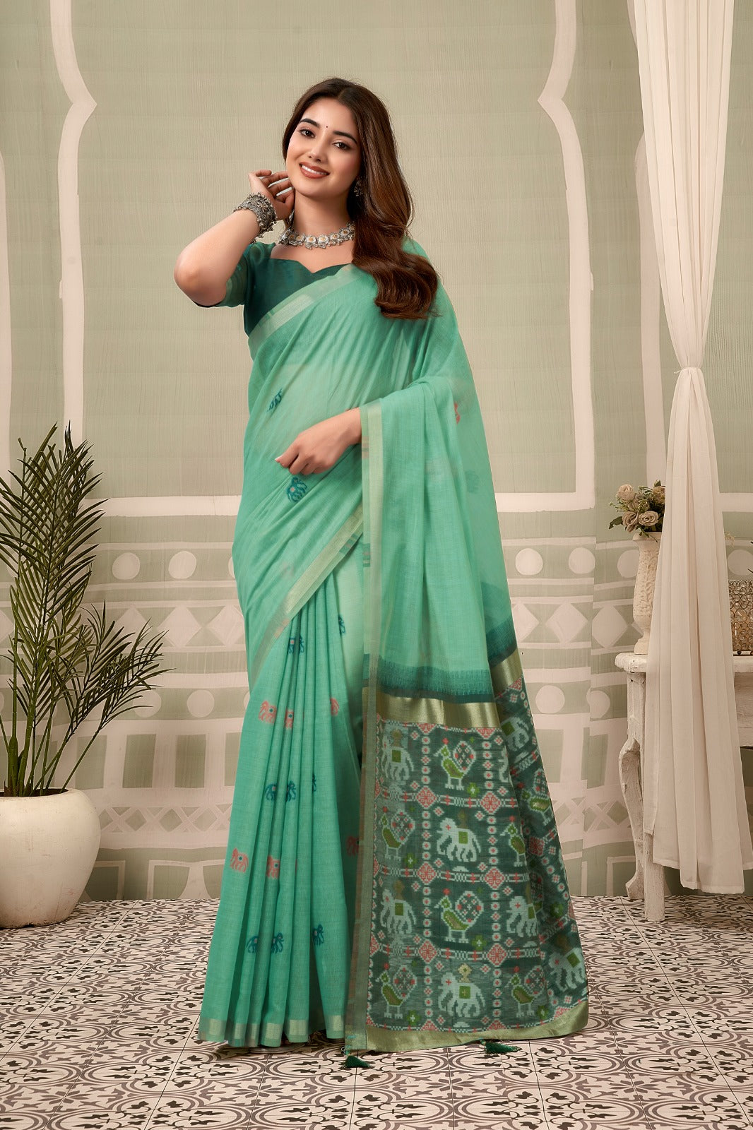 Stylish Premium Cotton Sarees